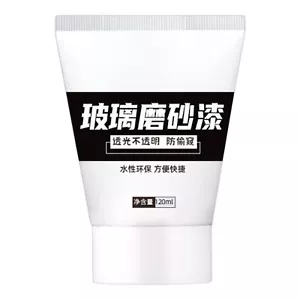 Frosted Glass Paint UV Resistant Glass Frosting Kit Water-Based Window 120ml - Picture 1 of 12
