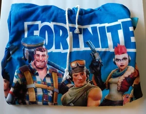 Fortnite Battle Royale Full Graphic Hoodie Pouch Pocket Sweatshirt Size L In Pic - Picture 1 of 17