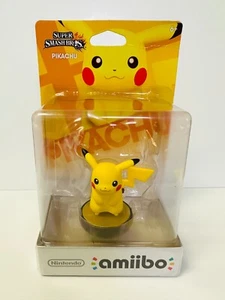 Nintendo Amiibo Super Smash Bros - Pikachu - 1st Print *READ DESCRIPTION* - Picture 1 of 6