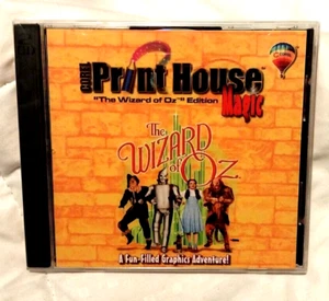 Corel Print House Magic Wizard of Oz Edition Computer Graphics 2 CD Set - New! - Picture 1 of 3