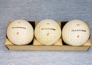 St. Andrews 75 Vintage Golfbälle #3 und #4 - Bild 1 von 5
