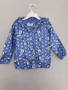 Baby Gap Disney Minnie Mouse Jacket Windbreaker Sz 4 Years Excellent Condition - Picture 1 of 15