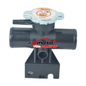 Radiator Coolant Filler Neck with Cap for Mitsubishi Lancer 2008-2017 1350A015 - Picture 1 of 9