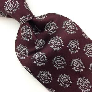 American College of Jean-charles de castelbajac Tie Silk Necktie Woven I21-57