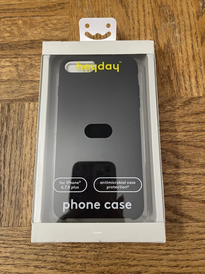 Heyday Case For Apple iPhone 6/7/8 Plus Black silicone