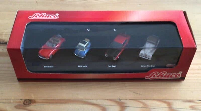 Schuco BMW, FORD set di 4 Modelli 1/72. Nuovo - Immagine 1 di 4