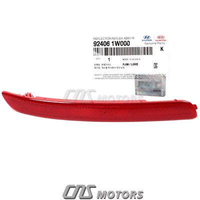 ✅GENUINE✅ Kia Rio Sedan 2012-2015 for Rear Bumper Reflector PASSENGER 924061W000 - Image 1 of 4