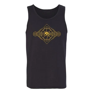 Iowa Art Deco Damen Basketball Unisex Tank Top - schwarz - Bild 1 von 6