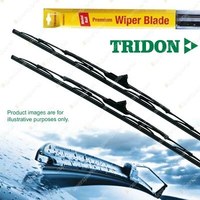 Tridon Front Wiper Blades for Toyota 4 Runner Dyna Landcruiser BJ FJ HJ Tarago - image 1 of 3