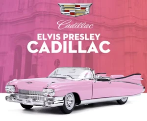 Coche clásico americano Cadillac ElDorado Biarritz 1959 (Escala 1:18) Rosa, Pink - Imagen 1 de 15
