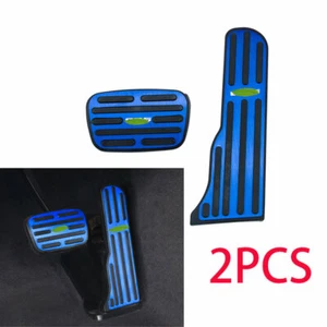 Pastilla de freno acelerador de aluminio azul ajuste de pedal apto para Cadillac CT6 2016-2020 - Imagen 1 de 5