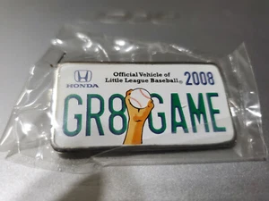 Little League World Series 2008 Honda GR8GAME Pin - Picture 1 of 3