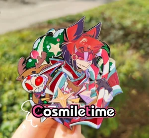 Hazbin Hotel Alastor Metal Badge Brooch Pin Collection Anime Cosplay Gift YZ - Picture 1 of 5