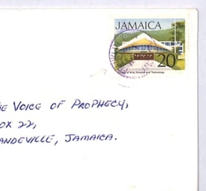 JAMAICA Cover *FRANKLIN TOWN* VIOLET CDS Radio/Religion Mandeville YS143 - Picture 1 of 10
