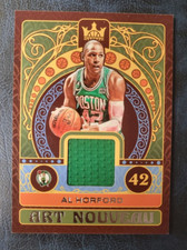 2022-23 PANINI COURT KINGS AL HORFORD CELTICS ART NOUVEAU JERSEY RELIC CARD