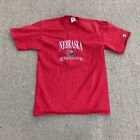Vintage Nebraska Cornhuskers Tshirt Mens Large Herbie Husker Red NCAA Football