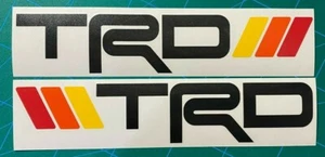 RETRO STRIPES 70's 80's BEDSIDE (2 DECALS) FITS on TOYOTA TRD EDITION - Bild 1 von 6