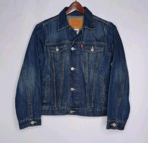 Levi's Kids Blue Jean Jacket 100% Cotton Youth Size Medium 10 - 12 Years - Picture 1 of 9
