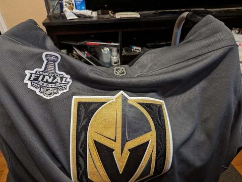 Vegas Golden Knights 2019 Stanley Cup Finals Jersey 5XL Cover