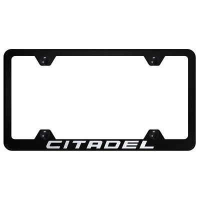 Dodge Citadel Laser Etched Logo Wide Body License Plate Frame - Image 1 of 2