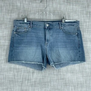 NWT LOFT Jean shorts Womens Size 14 cut off 5857 - Picture 1 of 9
