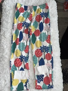 Mini Boden girls sz. 11 multicolor nature design pi bottoms. Grt. pair - Picture 1 of 6
