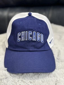 CHICAGO Nike Rise Trucker Adjustable Hat - Royal/White NWOT - Picture 1 of 10