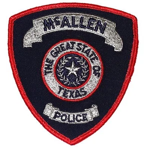 MC ALLEN TEXAS TX Police Patch LONE STAR STATE SEAL ~ - Bild 1 von 1