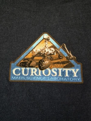 Curiosity Rover NASA Headquarters men's t shirt navy XLARGE  - Image 1 of 4