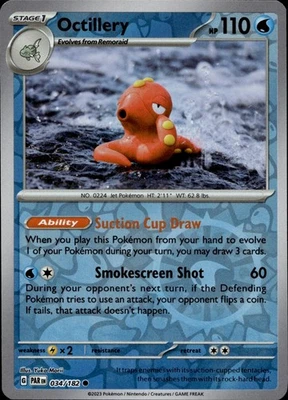 Octillery Common SV04: Paradox Rift 034/182 NM - Image 1 of 2