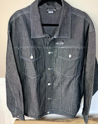 Chaqueta Hip Hop Denim Iceberg History De Colección Para Hombre Talla 38 Azul Foto 1 de 4