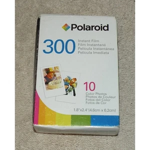 Polaroid 300 Color Print Film 10 Exposures Expired 2012 FREE Ship - Picture 1 of 1