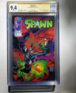 👹 Spawn #1 CGC 9.4 SS signiert von Michael Jai White (Spawn Schauspieler) 1992 Bild - Bild 1 von 6
