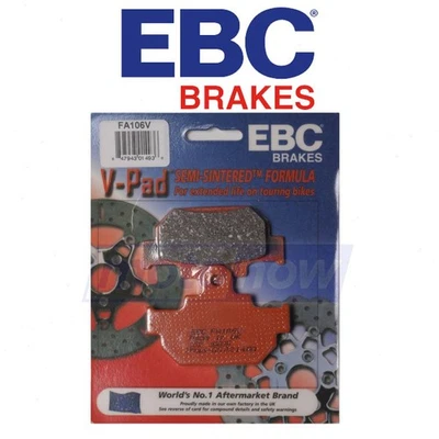 EBC Front Semi-Sintered V Brake Pads for 1999-2010 Suzuki GZ250 - Brake el - Изображение 1 из 4