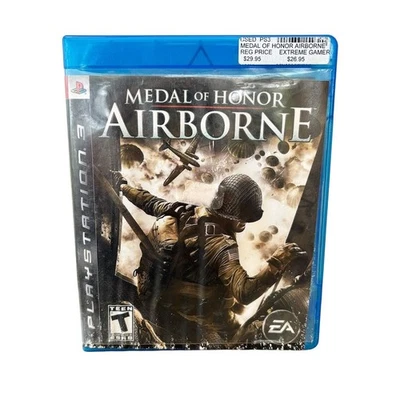 Medal of Honor: Airborne (PS3, 2007) Complete with Manual - Image 1 of 3