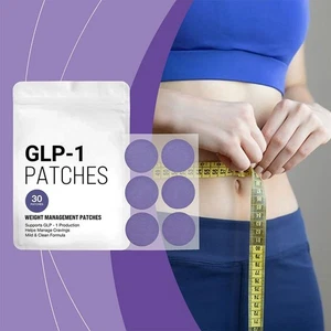 GLP-1 Slim Patch - Weight Loss, Detox, Diet, Burn Fat Help Manage Cravings 30Pcs - Picture 1 of 16