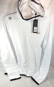 Greyson Colorado Lightweight Performance Dawgs Sport Hoodie - Arctic White - S - Picture 1 of 5