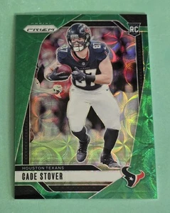 2024 Panini Prizm CADE STOVER Rookie Green Scope Prizm #/75 RC Houston #318 - Picture 1 of 2