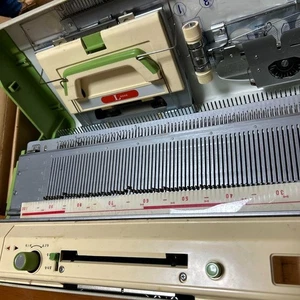 BROTHER KH-821 Knitting Machine Vintage Japan Untested w/Case Craft Sewing Used - Picture 1 of 11