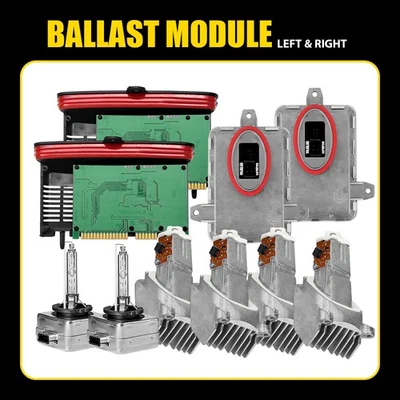 Controlador de módulo de faros de xenón TMS para 14-16 BMW Serie 5 M5 528i 63117440877 EE. UU. Foto 1 de 4