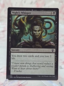 MTG Commander: Innistrad: Crimson Night's Whisper 133 C - NM - Picture 1 of 2