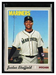 2019 Topps Heritage #525 Justus Sheffield RC - Picture 1 of 2