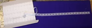 Inserto pizzo cimelio inglese 3 yd 10 bianco sporco cucito cimelio smocking cucito - Foto 1 di 1