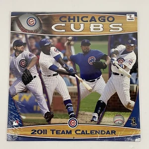2011 Chicago Cubs Team Calendar MLB béisbol Soriano Aramis Ramírez Fukudome nuevo - Imagen 1 de 6