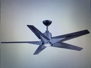 Savory 56’’ Contemporary Indoor Ceiling Fan 5 Blades LED Lt Kit Remote Control - Picture 1 of 11