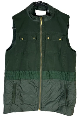 Chaleco de campo verde para mujer PER SE By Carlisle talla 6 Foto 1 de 4