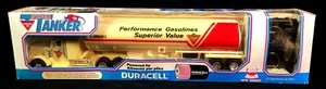 Vintage New Bright Duracell Canadian Tire Super Tanker Wired Remote Controlled - Photo 1 sur 11