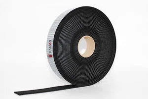 1 x Ölbeständiger Zellkautschuk Selbstklebend Moosgummi EPDM CR 10m - 10mm x 2mm - Bild 1 von 5