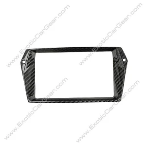 Consola central de fibra de carbono Aventador SVJ panel interior de navegación pantalla - Imagen 1 de 3
