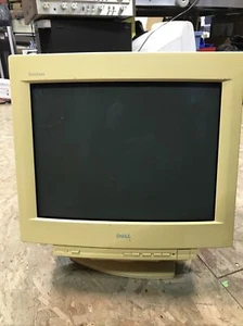 Dell CRT Trinitron Monitor 16" 1000HS UltraScan Series MODEL D1025TM - Picture 1 of 7